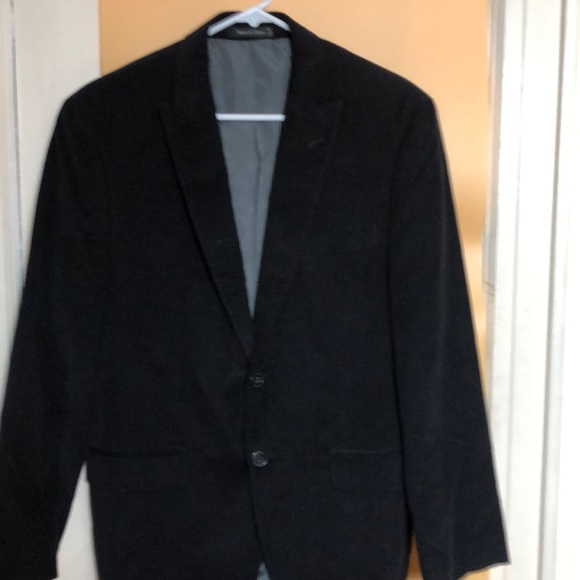 Calvin Klein Black Corduroy Blazer XC